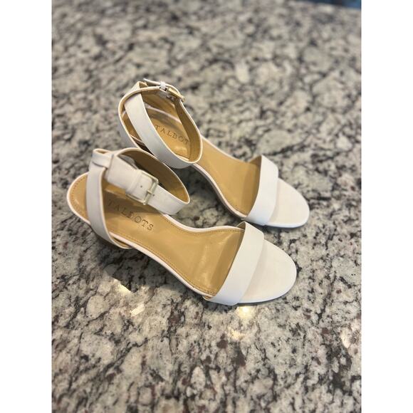 Talbots ankle strap block heels size 8.5 - Picture 3 of 10